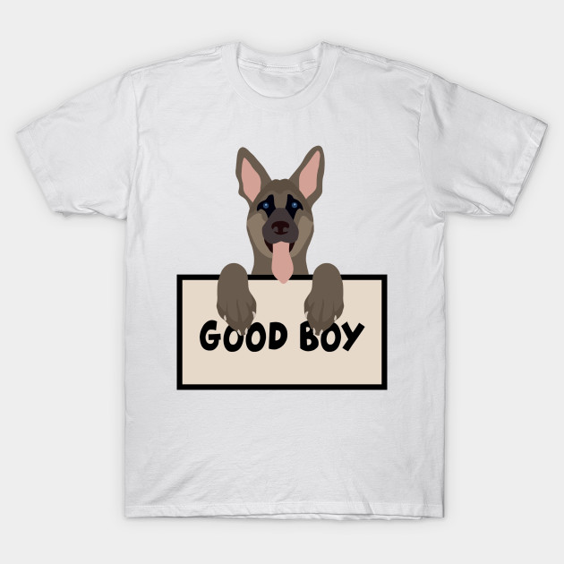 german shepherd good boy by ballooonfish